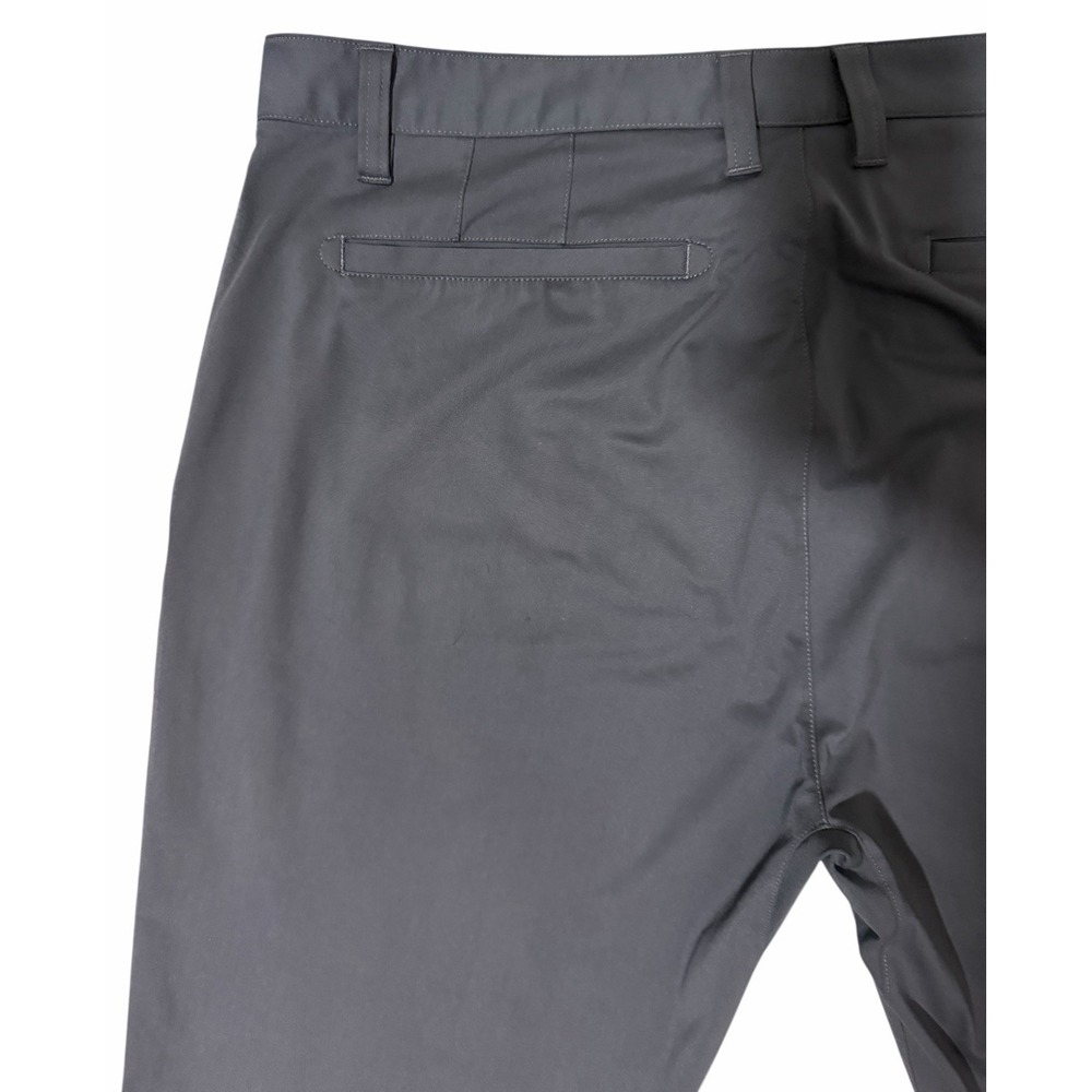 RHONE Commuter Pants Slim Fit Performance Blue Gray  Men's Size 35 x 30 - Picture 8 of 12